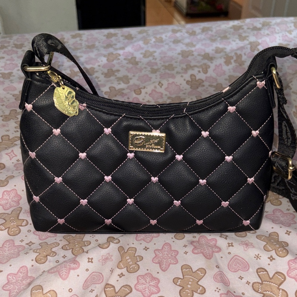 Betsey Johnson Quilted Shoulder Bag